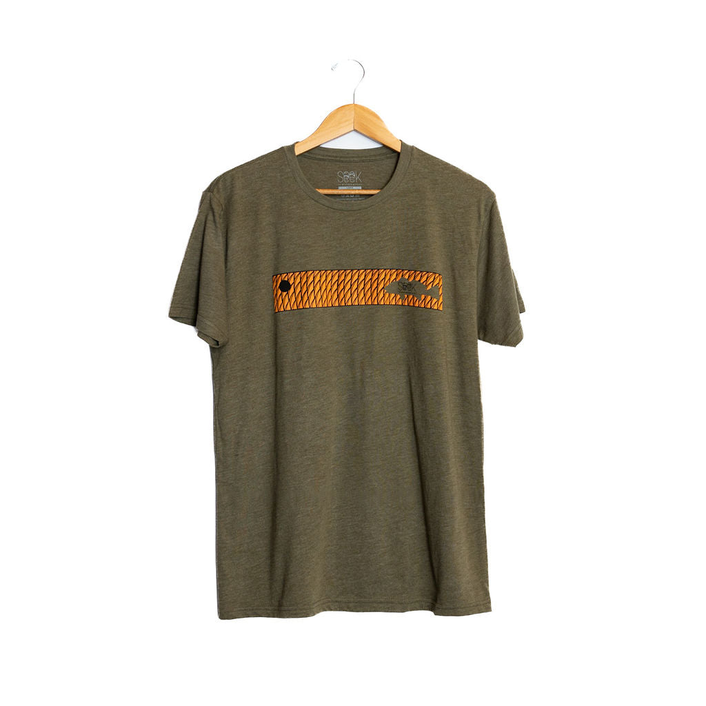 Redfish Scale Stripe Tee