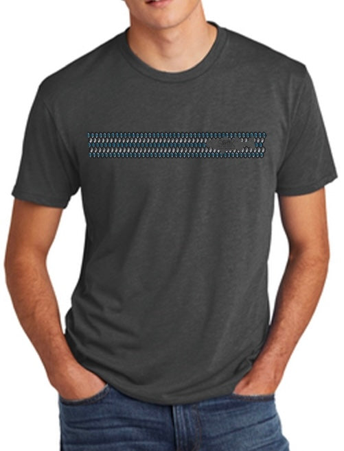 Striped Bass Scale Stripe Tee