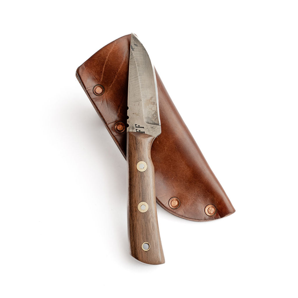 Patch knife with black walnut handle