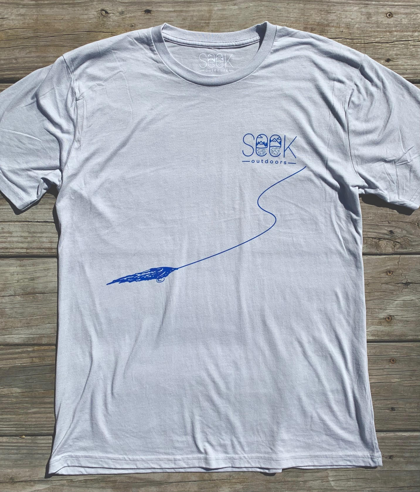 Fly Tarpon Tee, SEEK Outdoors front view